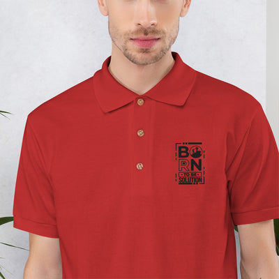 Embroidered Polo Shirt