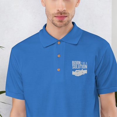 Embroidered Polo Shirt