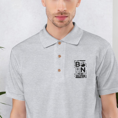 Embroidered Polo Shirt