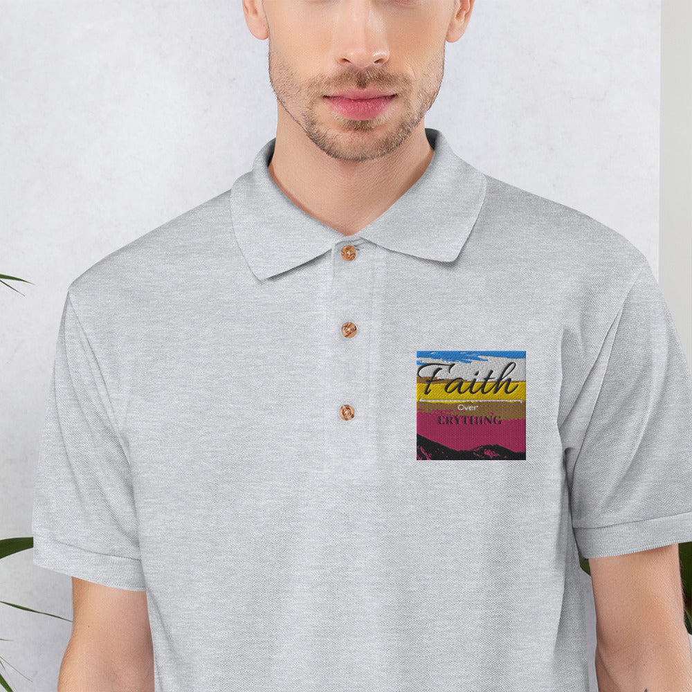 Embroidered Polo Shirt