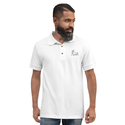 Embroidered Polo Shirt