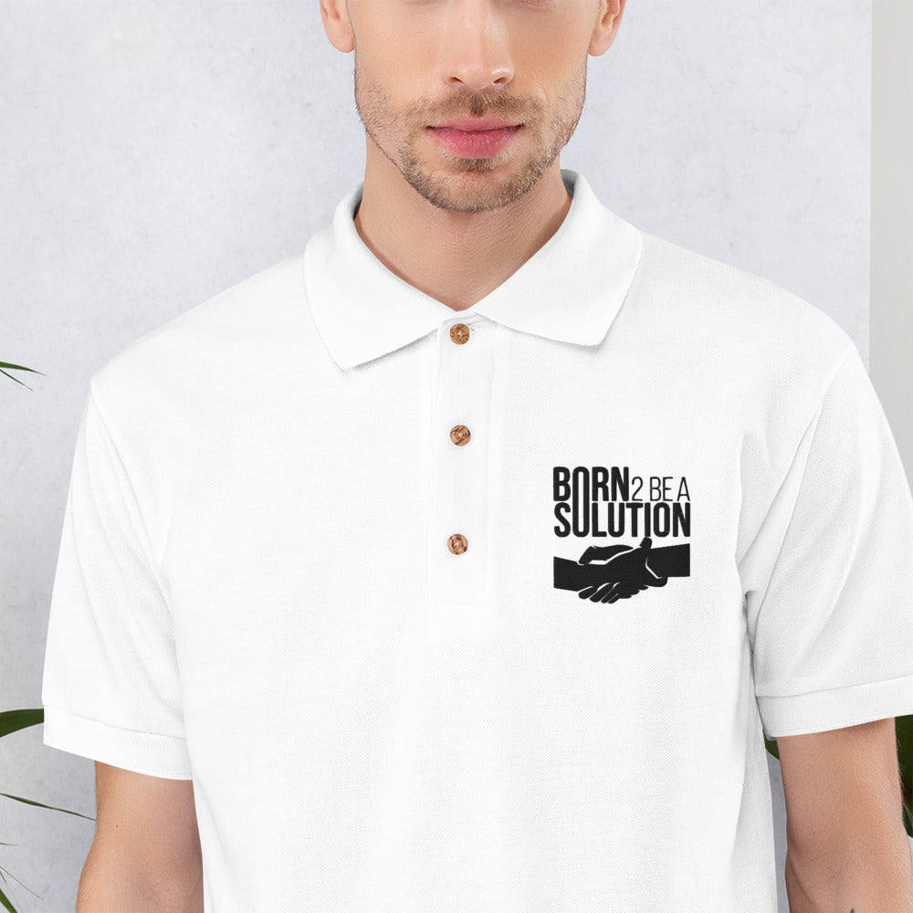 Embroidered Polo Shirt